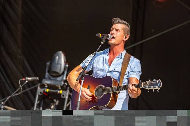 July 19, 2019 - Twin Lakes, Wisconsin, U.S - BRAD REMPEL of High Valley during the Country Thunder Music Festival in Twin Lakes, Wisconsin Twin Lakes U.S. - ZUMAs135 20190719_zap_s135_023 Copyright: xDanielxDeSloverx