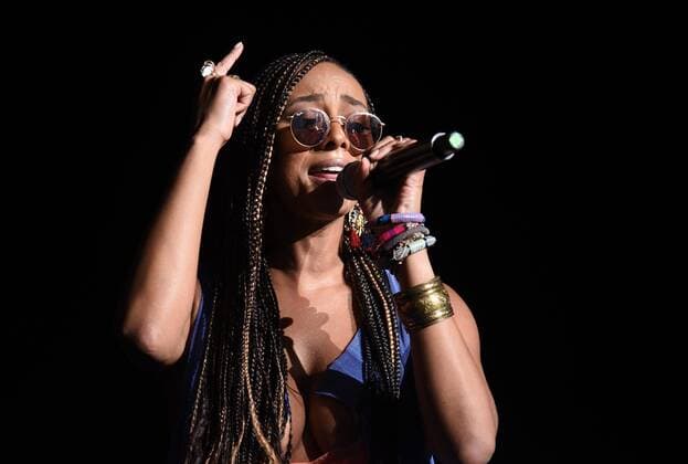 July 20, 2019 - Concord, CA, USA - CONCORD, CA - JULY 20: Singer Keri Hilson performs during the Femme it Forward Music Festival at the Concord Pavilion on July 20, 2019 in Concord, California. Photo: imageSPACE Concord USA - ZUMAs181 20190720_zea_s181_038 Copyright: xImagespacex