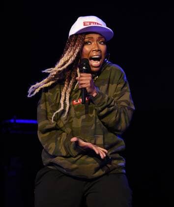 July 20, 2019 - Concord, CA, USA - CONCORD, CA - JULY 20: Singer Brandi performs during the Femme it Forward Music Festival at the Concord Pavilion on July 20, 2019 in Concord, California. Photo: imageSPACE Concord USA - ZUMAs181 20190720_zea_s181_084 Copyright: xImagespacex