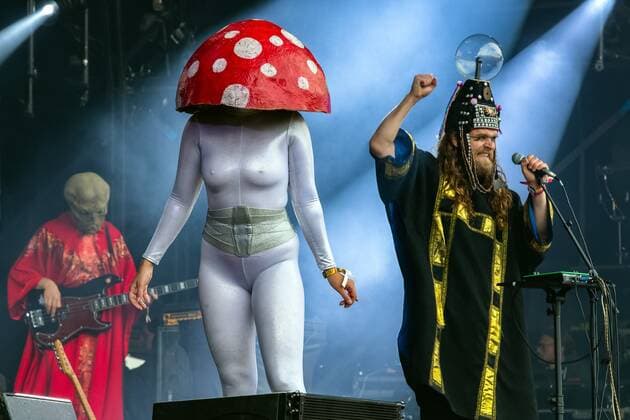 July 20, 2019 - Henge perfoming at the Bluedot Science and music festival , Jodrell bank, Cheshire UK - ZUMAp211 20190720_zap_p211_009 Copyright: xAndyxVonxPipx