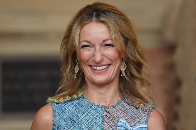 Monika GRUBER (Comedian), Einzelbild,angeschnittenes Einzelmotiv,Portraet,Portrait,Porträt. Verleihung Bayerischer Verdienstorden im Antiquarium der Muenchner Residenz am 22.07.2019,