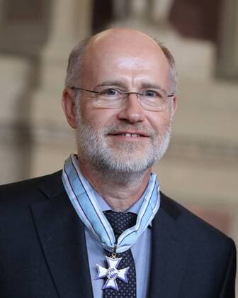 Verleihung des Bayerischen Verdienstordens Dr. Harald Lesch, Muenchen Deutschland Residenz