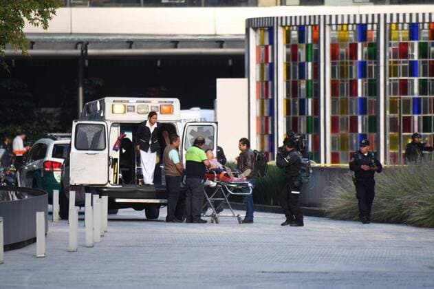 July 24, 2019: EUM20190724SOC11.JPG.CIUDAD DE MEXICO, ViolenceViolencia-Asesinato.- La tarde de este 24 de julio de 2019 se suscito una balacera en el centro comercial Plaza Artz, ubicada al sur de la Ciudad de Mexico, la cual se habria originado tras un ataque directo realizado por una mujer en contra de un hombre con arma de fuego, en un restaurante; lo cual desencadeno disparos en su intento por huir del lugar. Murieron al menos dos personas. Foto: Agencia EL UNIVERSALAFBV Copyright: xElxUniversalx