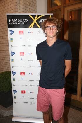 Hamburg Alexander Sascha Zverev bei der Players Night Tennis ATP Hamburg Open im Tortue Hotel Hamburg am 23.7.2019