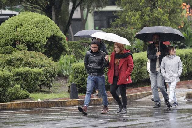 Indien, heftige Regenfälle in Mexiko-Stadt July 25, 2019: EUM20190725SOC06.JPG .CIUDAD DE MEXICO. RainLluvia-CDMX.- Aspectos de la lluvia que se registra en distintos puntos de la capital mexicana, la tarde del jueves 25 de julio de 2019. Foto: Agencia EL UNIVERSALIvan StephensEELG Copyright: xElxUniversalx