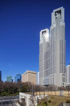 Tocho government building, Shinjuku, Tokyo, Japan, Asia Copyright: ChristianxKober 733-8663