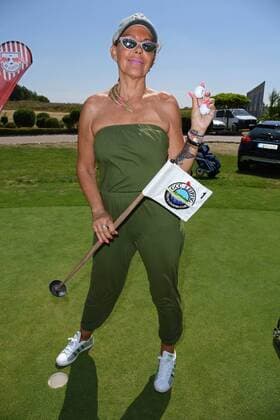 Natascha Ochsenknecht beim GRK Golf Charity Masters Golturnier im Golf & Country Club Leipzig im Golfresort Machern bei Leipzig am 27.07.2019