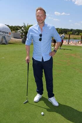Christian Lindner beim GRK Golf Charity Masters Golturnier im Golf & Country Club Leipzig im Golfresort Machern bei Leipzig am 27.07.2019