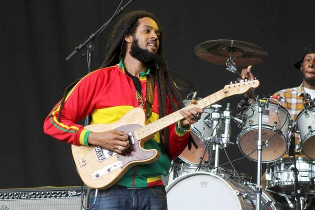 The Wailers perform on the Castle Stage during Camp Bestival 2019 at Lulworth Castle in Dorset. JULY 26th 2019  GRGx192719
