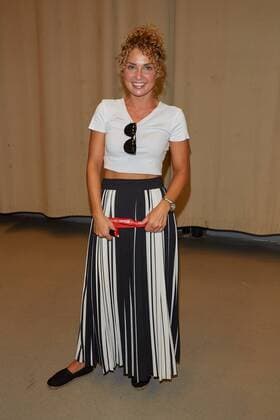 Maria Wedig - GZSZ-Stars unterstuetzen die DKMS Registrierungsaktion in Potsdam Babelsberg am 28.07.2019. GZSZ-Stars - DKMS-Aktion *** Maria Wedig GZSZ Stars support the DKMS registration campaign in Potsdam Babelsberg on 28 07 2019 GZSZ Stars DKMS campaign