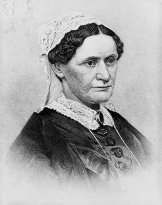 May 6, 2019, USA: Eliza McCardle Johnson (1810-76), Wife of U.S. President Andrew Johnson, Head and Shoulders Portrait, Engraving by J.C. Buttre, 1883 USA - ZUMAg145 20190506_zza_g145_006 Copyright: xJTxVintagex