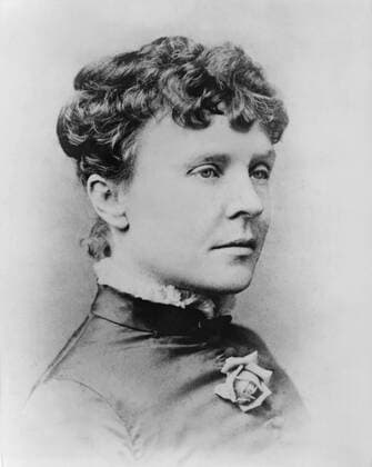 June 10, 2019, USA: Rose Elizabeth Cleveland, President Grover Cleveland s Sister and White House Hostess during the first two years of President Cleveland s First Term, Head and Shoulders Portrait, 1880 s USA - ZUMAg145 20190610_zza_g145_003 Copyright: xJTxVintagex