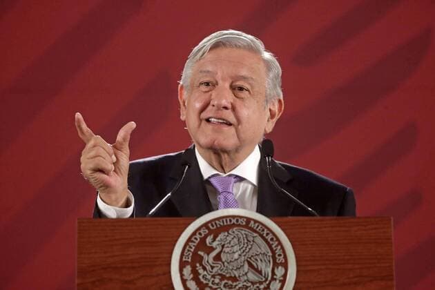 July 29, 2019: EUM20190729NAC02.JPG .CIUDAD DE MEXICO. PresidencyPresidencia-AMLO.- 29 de julio de 2019. El presidente Andres Manuel Lopez Obrador durante conferencia matutina en Palacio Nacional. Foto: Agencia EL UNIVERSALIvan StephensEELG Copyright: xElxUniversalx