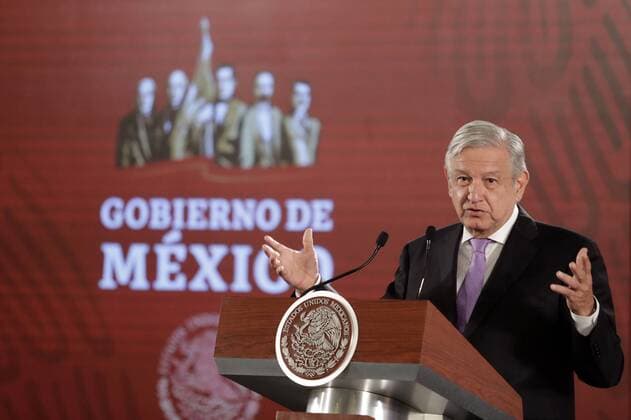 July 29, 2019: EUM20190729NAC01.JPG .CIUDAD DE MEXICO. PresidencyPresidencia-AMLO.- 29 de julio de 2019. El presidente Andres Manuel Lopez Obrador durante conferencia matutina en Palacio Nacional. Foto: Agencia EL UNIVERSALIvan StephensEELG Copyright: xElxUniversalx