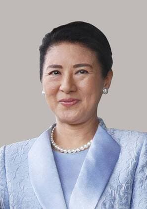 Japanese Empress Masako Photo taken at the Imperial Palace on June 27, 2019, shows Japanese Empress Masako. 