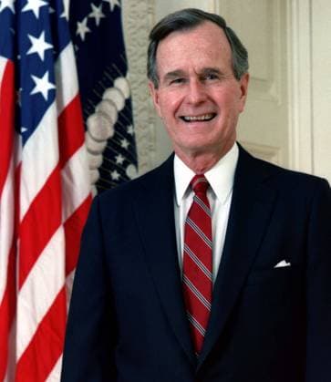 George Herbert Walker Bush George Herbert Walker Bush, 41st President of the United States (1989â€“1993). Vice President (1981â€“1989) George Herbert Walker Bush (1924- ) Copyright: xPhoto12 AnnxRonanxPicturexLibraryx ARP10A03391