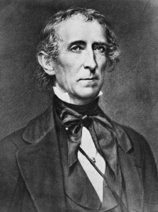 President John Tyler 1863. President John Tyler 1863. 10th President of the United States. Copyright: xPhoto12 AnnxRonanxPicturexLibraryx ARP15A07191