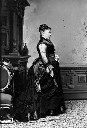 Photographic print of Julia Boggs Dent Grant Photographic print of Julia Boggs Dent Grant (1826-1902) First lady of United States and wife of the 18th President of the United States, Ulysses S. Grant. Dated 1869 Copyright: xPhoto12 AnnxRonanxPicturexLibraryx ARP17A02240