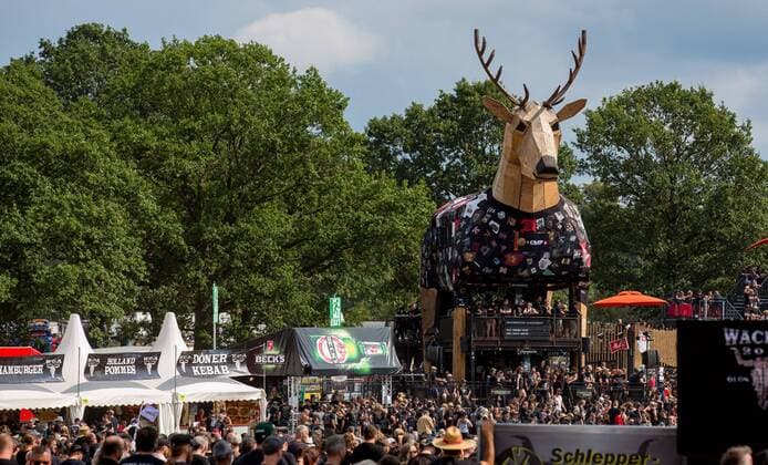 Wacken Wacken 2019, Abschlusstag, 03.08.2019 Letzter Tag Wacken 2019 musikalische Hoehepunkte und sonniger Abschluss zum 30 jaehrigen Bestehen des groessten Metalfestivals der Welt. Copyright: Dirk_Jacobsx EP_DJS
