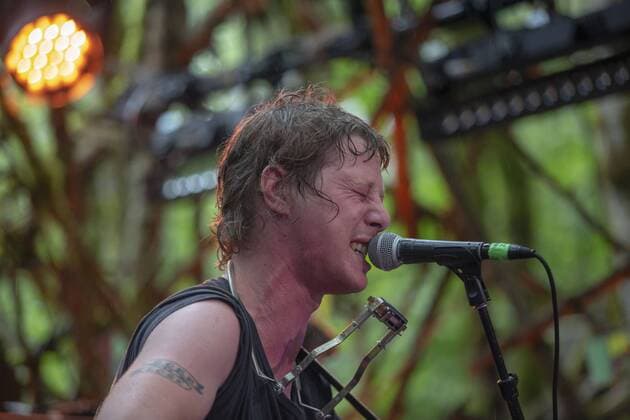 August 2, 2019, Happy Valley, Oregon, U.S: Gold Star vocalist Marlon Rabenreither performs at Pickathon Music festival in Happy Valley Oregon August 2, 2019. Happy Valley U.S. - ZUMAb190 20190802_znp_b190_019 Copyright: xNataliexBehringx