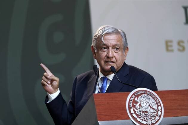 August 5, 2019: EUM20190805NAC02.JPG .VALLE DE BRAVO, Mex. PresidencyPresidencia-AMLO.- 5 de agosto de 2019. El presidente Andres Manuel Lopez Obrador durante conferencia de prensa matutina en Valle de Bravo, Estado de Mexico. Foto: Agencia EL UNIVERSALEELG Copyright: xElxUniversalx