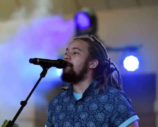 August 6, 2019, Virginia Beach, Virginia, USA: JO MERSA MARLEY brings the reggae to the oceanfront at Neptunes Park on 31st street in Virginia Beach, Virginia on 6 August 2019. Photo Ã‚Â© Virginia Beach USA - ZUMAm90_ 20190806_zap_m90_059 Copyright: xJeffxMoorex