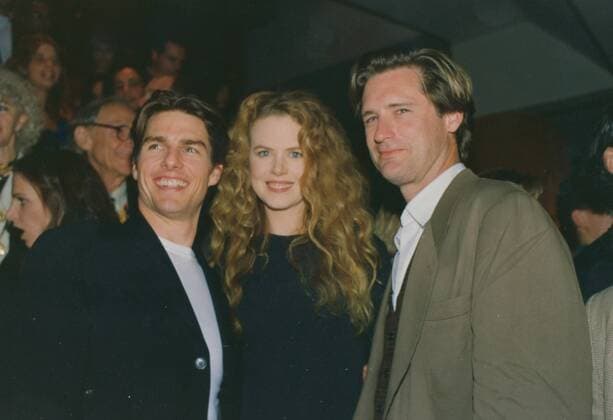 Tom Cruise, Nicole Kidman and Bill Pullman Los Angeles.CA.USA. LIBRARY. Tom Cruise and Nicole Kidman with Bill Pullman in the mid 1990s. UPDATED:03.08.2019. LMK30-030819-001 