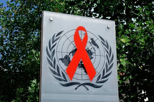 UNAIDS in Genf UNAIDS in Genf, 03.08.2019, Genf, Avenue Appia, Schweiz, UNAIDS ist eine Nichtregierungsorganisation der Vereinten Nationen in Genf. *** UNAIDS in Geneva UNAIDS in Geneva, 03 08 2019, Geneva, Avenue Appia, Switzerland, UNAIDS is a United Nations non-governmental organization in Geneva
