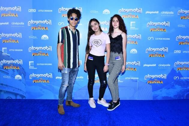 Playmobil film premiere in Mexico MEXICO CITY, MEXICO - AUGUST 10: Chavos Tv poses for photos during the blue carpet of Playmobil film premiere at Cinepolis Plaza Universidad on August 9, 2019 in Mexico City Mexico  Copyright: xCarlosxTischlerx EYE7083