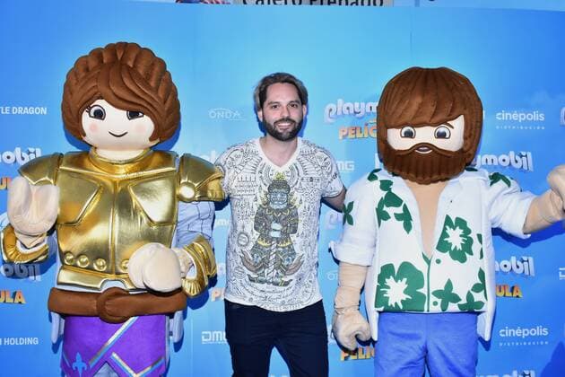 Playmobil film premiere in Mexico MEXICO CITY, MEXICO - AUGUST 10: Alejandro Graue poses for photos during the blue carpet of Playmobil film premiere at Cinepolis Plaza Universidad on August 9, 2019 in Mexico City Mexico  Copyright: xCarlosxTischlerx EYE7139