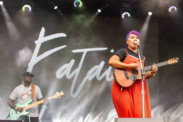 August 10, 2019, San Francisco, California, U.S: Musician FATAI (FATAI VEAMATAHAU) during Outside Lands Music Festival at Golden Gate Park in San Francisco, California San Francisco U.S. - ZUMAs135 20190810_zap_s135_020 Copyright: xDanielxDeSloverx