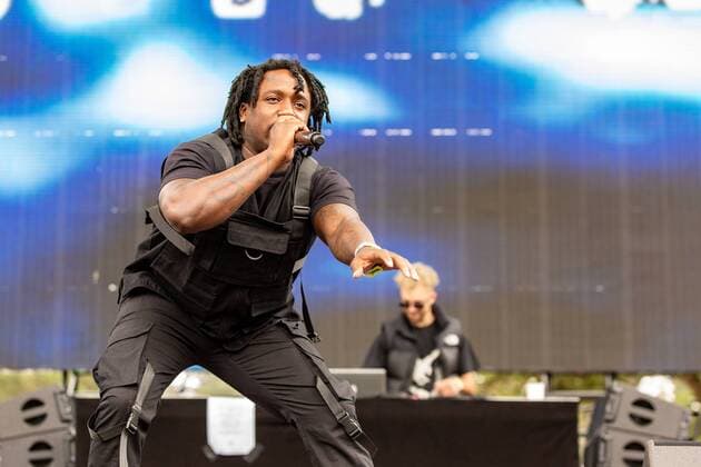 August 10, 2019, San Francisco, California, U.S: Rapper ALLBLACK during Outside Lands Music Festival at Golden Gate Park in San Francisco, California San Francisco U.S. - ZUMAs135 20190810_zap_s135_023 Copyright: xDanielxDeSloverx