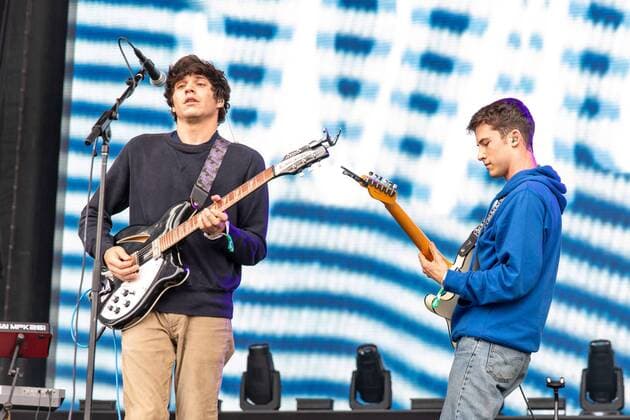 August 10, 2019, San Francisco, California, U.S: COLE PRESTON and DYLAN MINNETTE of Wallows during Outside Lands Music Festival at Golden Gate Park in San Francisco, California San Francisco U.S. - ZUMAs135 20190810_zap_s135_043 Copyright: xDanielxDeSloverx