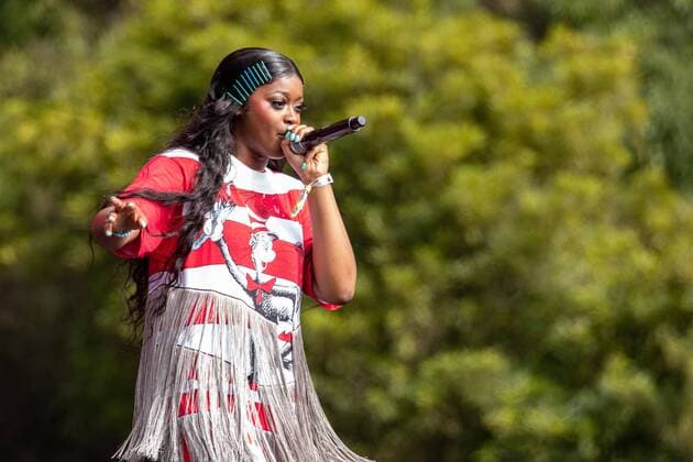 August 10, 2019, San Francisco, California, U.S: TIERRA WHACK during Outside Lands Music Festival at Golden Gate Park in San Francisco, California San Francisco U.S. - ZUMAs135 20190810_zap_s135_071 Copyright: xDanielxDeSloverx