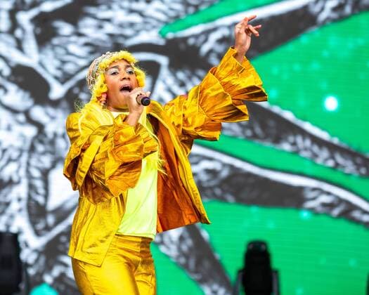 August 10, 2019, San Francisco, California, U.S: SANTIGOLD (SANTI WHITE) during Outside Lands Music Festival at Golden Gate Park in San Francisco, California San Francisco U.S. - ZUMAs135 20190810_zap_s135_100 Copyright: xDanielxDeSloverx