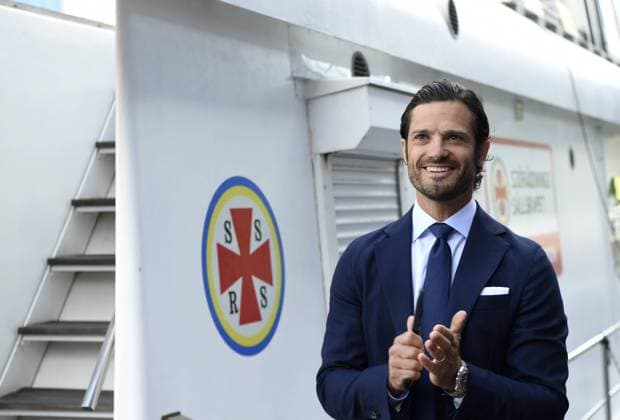 Entertainment Themen der Woche KW33 STOCKHOLM 20190814 Prince Carl Philip during the inauguration of a sea rescue station in Stockholm, Sweden STOCKHOLM Sweden x10060x *** STOCKHOLM 20190814 Prince Carl Philip during the inauguration of a sea rescue station in Stockholm, Sweden STOCKHOLM Sweden x10060x,  Copyright: xHenrikxMontgomery TTx PRINS CARL PHILIP