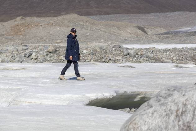 Bundesaussenminister Heiko Maas, SPD, besucht den Sirmilik Nationalpark in Pond Inlet Kanada 15.08.2019 Pond Inlet Kanada