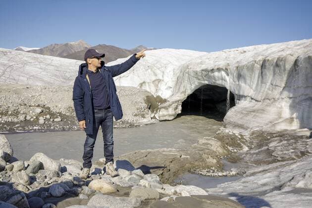 Bundesaussenminister Heiko Maas, SPD, besucht den Sirmilik Nationalpark in Pond Inlet Kanada 15.08.2019 Pond Inlet Kanada
