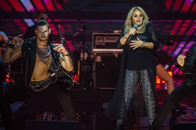 Bonnie Tyler at theTop of the Top Sopot Festival Bonnie Tyler performs at the Top of the Top Sopot Festival on August 13, 2019 in Sopot, Poland. EN_01389500_1367 
