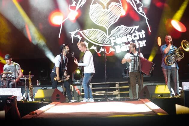 16.08.2019, Kitzbühel Musikfestival 2019, Die Fäaschtbänkler, Kitzbühel Kitzbühel Musikfestival Kitzbühel Austria Copyright: xJustxPictures AlexanderxRaemyx