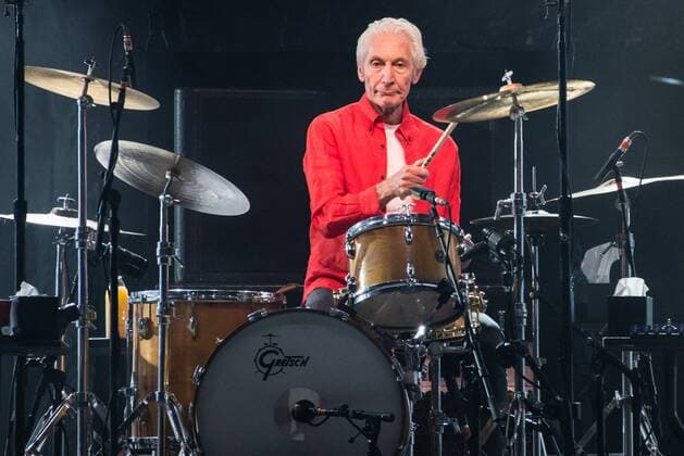 SANTA CLARA, CALIFORNIA - AUGUST 18: Charlie Watts of The Rolling Stones performs at Levi s Stadium on August 18, 2019 in Santa Clara, California. Photo: Chris Tuite imageSPACE MediaPunch Copyright: ximageSPACEx