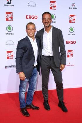 Entertainment Bilder des Tages Fabian Hambüchen und Fredi Bobic bei der Verleihung vom Sport Bild Award am 19.08.2019 in Hamburg Sport Bild Awards 2019 Verleihung in Hamburg