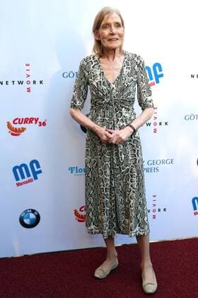 Vergabe GOETZ GEORGE PREIS 2019 Preisträgerin Margit Carstensen am Roten Teppich zur Verleihung vom GOETZ GEORGE PREIS am 19. August 2018 in der Astor Film Lounge. Der dotierte Preis soll an dieses Lebenswerk von Goetz George erinnern. Berlin Charlottenburg Berlin Deutschland