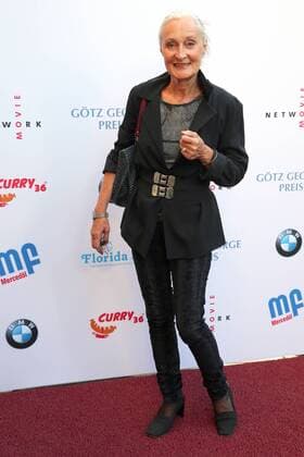 Vergabe GOETZ GEORGE PREIS 2019 Eleonore Weisgerber am Roten Teppich zur Verleihung vom GOETZ GEORGE PREIS am 19. August 2018 in der Astor Film Lounge. Der dotierte Preis soll an dieses Lebenswerk von Goetz George erinnern. Berlin Charlottenburg Berlin Deutschland