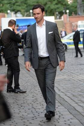 Hamburg, der 19.08.2019 Felix Neureuther auf dem Weg zur Verleihung des Sport Bild Awards 2019 in Hamburg. Die feierliche Gala fand im der Fischauktionshalle statt. Prominente Gäste beim Sportbild Award 2019 in Hamburg, Hamburg-St. Pauli Hamburg Deutschland