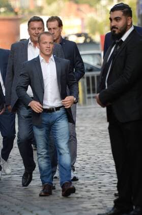 Hamburg, der 19.08.2019 Fabian Hambüchen auf dem Weg zur Verleihung des Sport Bild Awards 2019 in Hamburg. Die feierliche Gala fand im der Fischauktionshalle statt. Prominente Gäste beim Sportbild Award 2019 in Hamburg, Hamburg-St. Pauli Hamburg Deutschland
