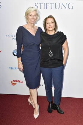Marika Ullrich und Tanja George bei der Verleihung des Götz George Preises 2019 in der Astor Film Lounge. Berlin, 19.08.2019