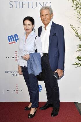 Gudrun Landgrebe mit Ehemann Ulrich von Nathusius bei der Verleihung des Götz George Preises 2019 in der Astor Film Lounge. Berlin, 19.08.2019