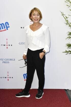 Gitta Schweighöfer bei der Verleihung des Götz George Preises 2019 in der Astor Film Lounge. Berlin, 19.08.2019