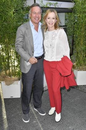 Nico Hofmann und Katja Flint bei der Verleihung des Götz George Preises 2019 in der Astor Film Lounge. Berlin, 19.08.2019